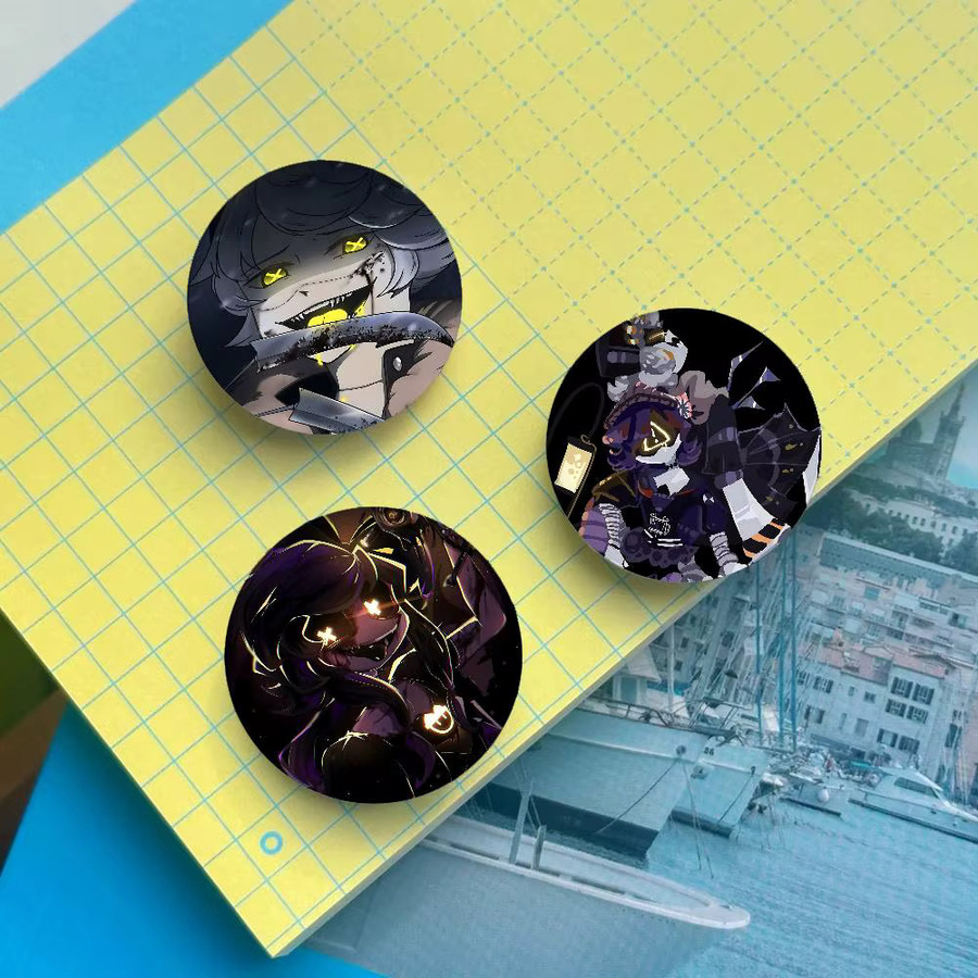 Anstecknadel Anime M-Murder Drone, Tinplate, Metal Badge - Bild 4