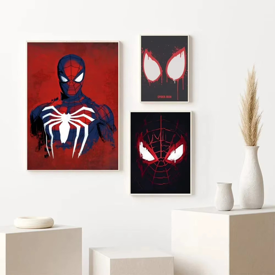Kayou Marvel Avengers Spiderman Poster als mehrfarbiger Papierdruck für deine Wanddekoration - Bild 3