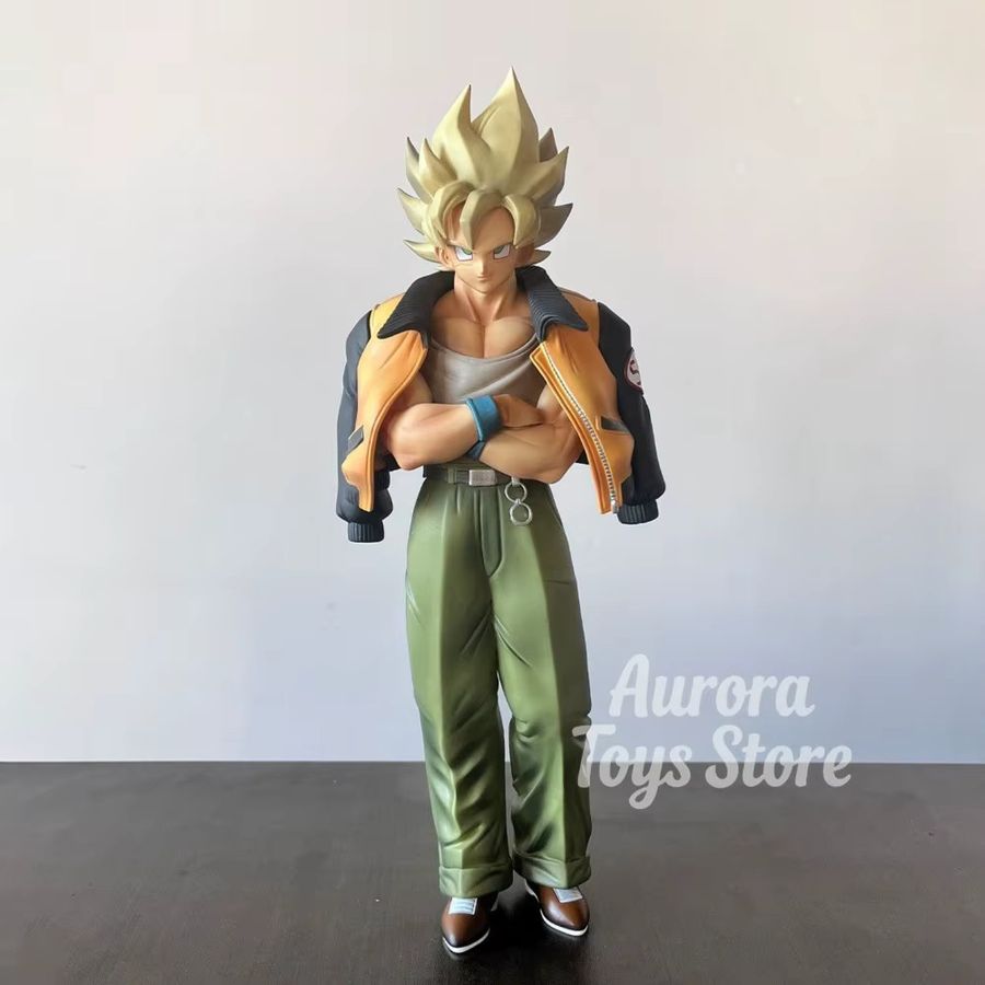 Bandai Dragon Ball Z Anime Figur Super Saiyajin Son Goku Actionfigur aus PVC in Multicolor, Höhe: 30 cm - Bild 2