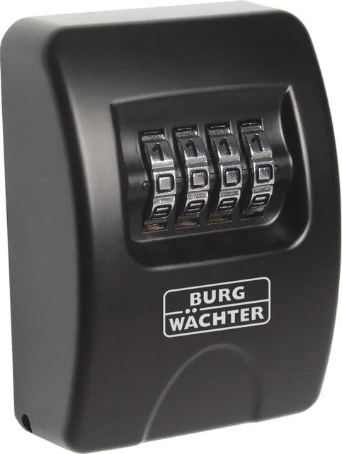 Burg-Wächter Schlüsseltresor Key Safe 10 SB in Schwarz, Wandmontage mit Zahlenschloss - Bild 1