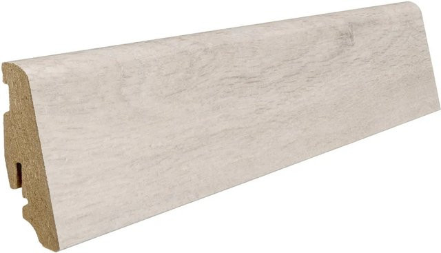 Haro Sockelleiste Tivoli Eiche Massivholz Braun Beige H: 5,8 cm, B: 1,9 cm, Länge: 220 cm - Bild 1