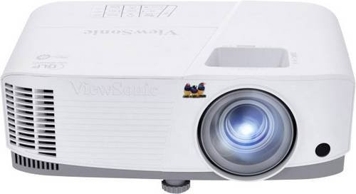 ViewSonic Beamer PA503S DLP Projektor mit 3600 ANSI-Lumen, SVGA 800 x 600 Auflösung, 3D ready, automatische Trapezkorrektur und VGA Eingang in Weiß - Bild 1