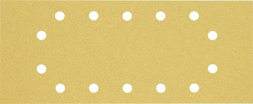 Bosch Expert C470 Schwingschleifpapier gelocht Körnung 80, 10 Stück, L x B: 280 x 115 mm, Gelb - Bild 1