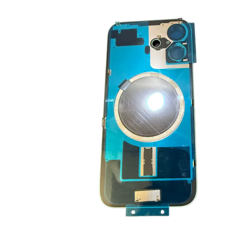 Ersatz Rückglas mit Magnet für Apple iPhone 15, iPhone 16 Pro Max und iPhone 14 in Einfarbig - Bild 3