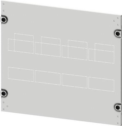 Siemens Blende 8PQ2045-6BA10 in Grau, B/H: 60,0 x 45,0 cm, Tiefe: 160,0 cm - Bild 1