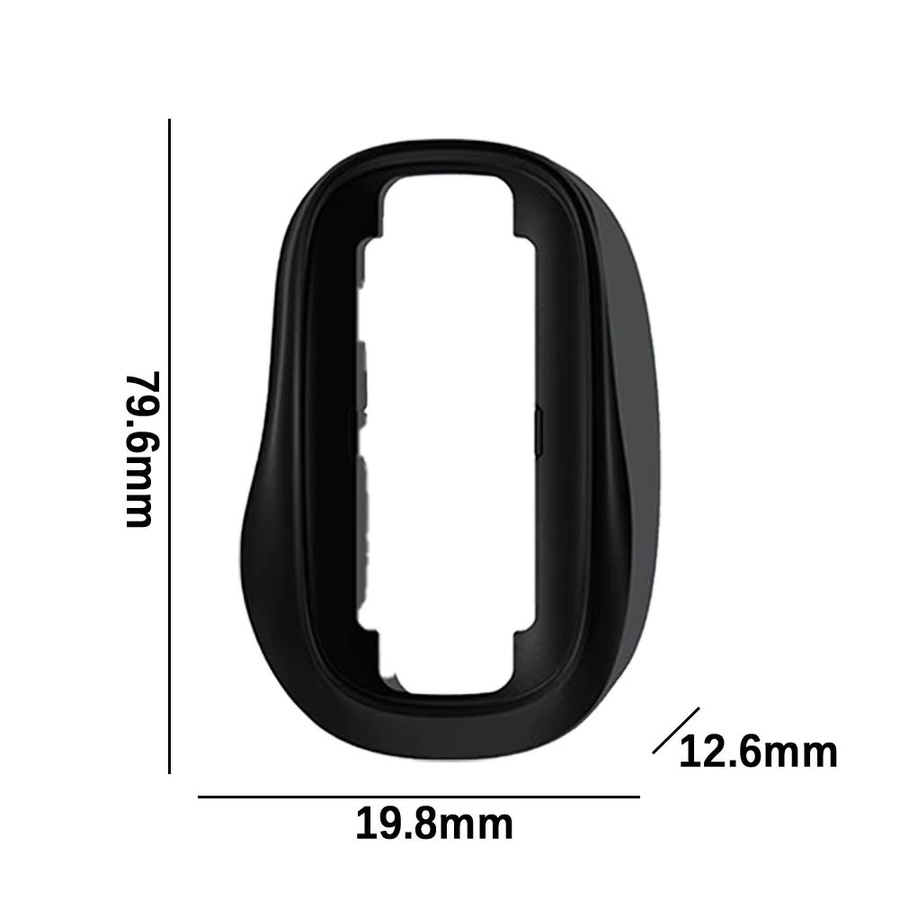 Ergonomische 3D-Druck-Erhöhungsbasis für Apple Magic Mouse 1 2 3 in Schwarz - Bild 4