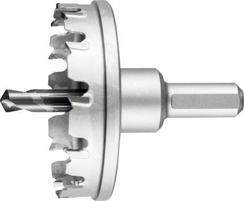 PFERD Hartmetall Lochschneider mit 65 mm Durchmesser und 12 mm Schaft-Durchmesser in Silber - Bild 1
