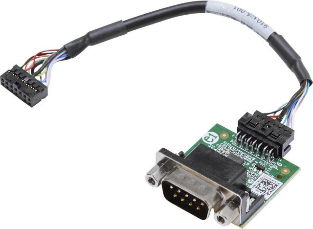 HP Adapter für seriellen Port in Schwarz für Workstation Z2 G5, Z2 G8, Z2 G9 (141K8AA) - Bild 1