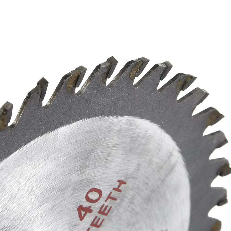 Vibratite Kreissägeblatt aus Legierung für Winkelschleifer, 40 Zähne, Farbe: Silber, Durchmesser: 115 mm, geeignet für Holz und Kunststoff - Bild 3