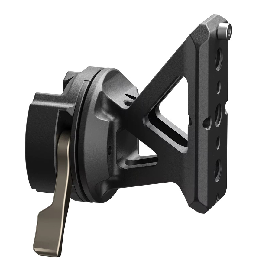 Tilta NATO Extension Handle Left Side mit Holzgriff in Schwarz und Braun - Bild 2