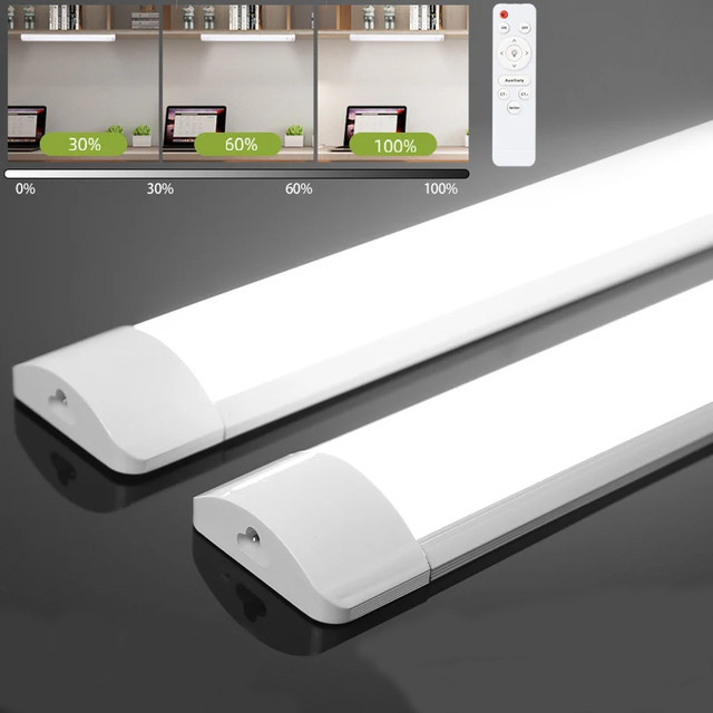 CANMEIJIA LED Schrankleuchte mit Fernbedienung, dimmbar und anschließbar, weiß - Bild 1