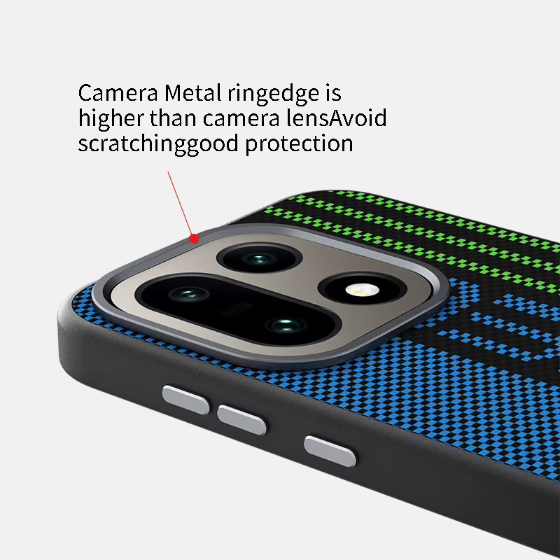 MagSafe Hülle für OnePlus 15 mit Magneten für kabelloses Laden in Multicolour - Bild 1