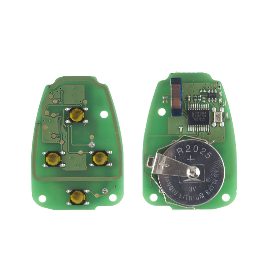 KEYYOU Autoschlüssel Fernbedienung KOBDT04A ID46 315/433Mhz in Schwarz für Dodge RAM, Jeep Commander, Compass, Grand Cherokee, Liberty und Chrysler - Bild 2