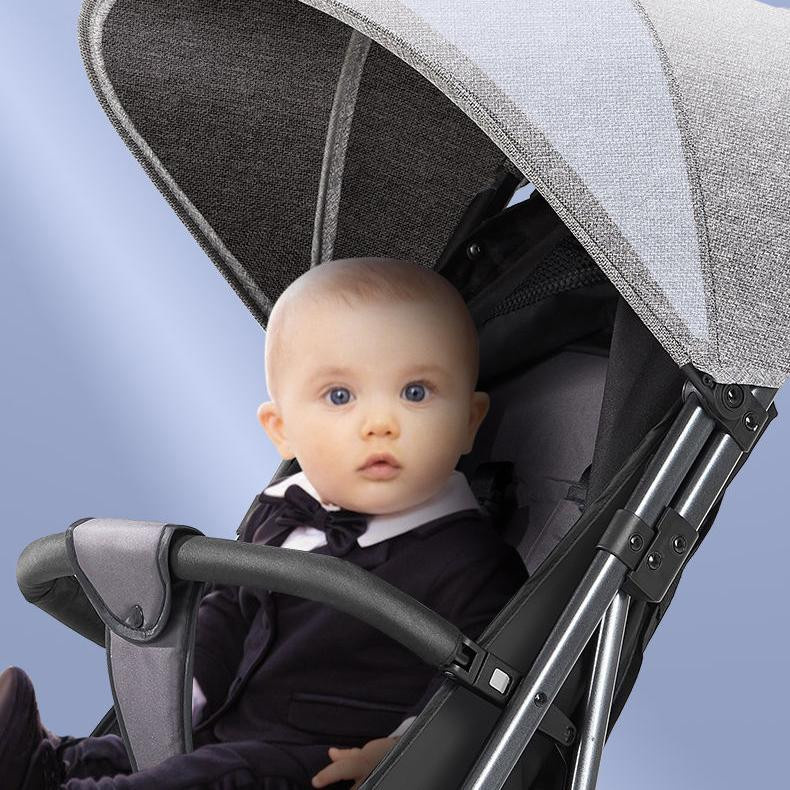 WTEMPO Buggy faltbarer Reise-Kinderwagen grau H x B x T: 97 x 85 x 49 cm - Bild 10