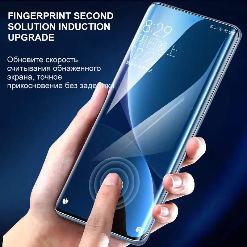 UV-gehärtetes Glas Displayschutzfolie für Honor Magic 4 5 6 Pro Lite sowie Honor 100 90 80 70 60 50 Pro, transparent, gebogenes Vollkleber-Design - Bild 5