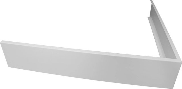 Breuer Aluminiumschürze für quadratische Duschwannen, Farbe: Weiß, B/T: 80 x 80 cm - Bild 1