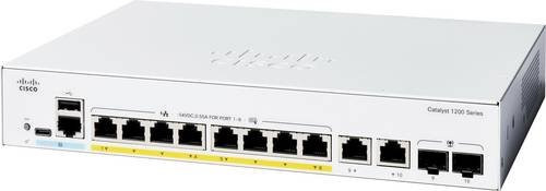 Cisco Catalyst 1200 C1200-8P-E-2G Netzwerk-Switch mit 8-Port GE PoE+ und 2x 1 GBE Ethernet/LAN - Bild 1