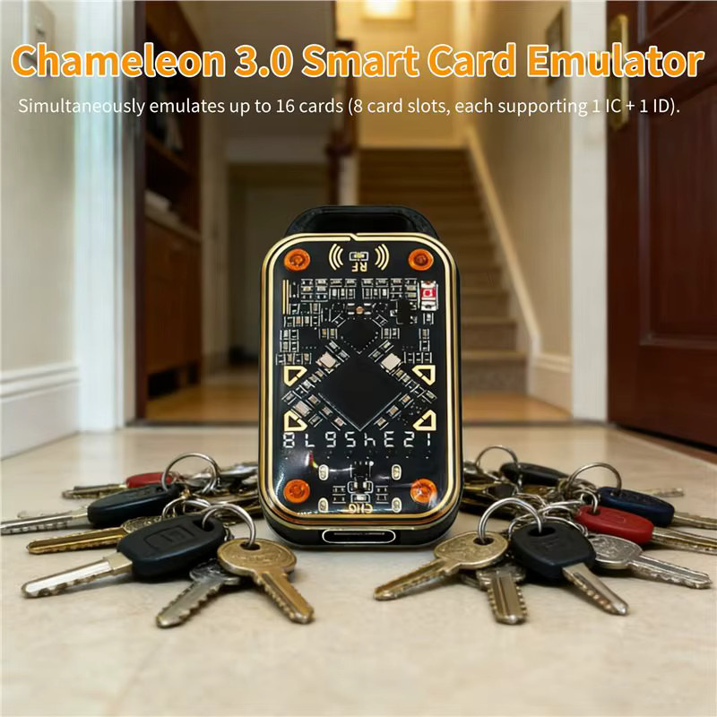 FULL-Chameleon Ultra V3.0 RFID Smart Chip Reader mit NFC Read Writer und ID IC Tag Copyer in Schwarz - Bild 6