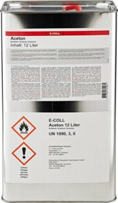 E-COLL Aceton im 12 l Kanister - Bild 1