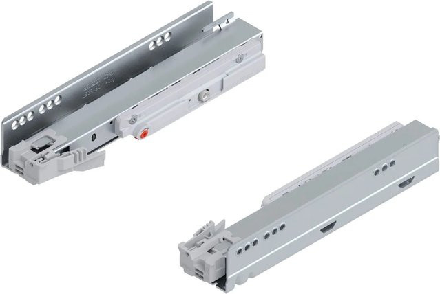Blum Korpusschiene Legrabox Tip On Schubladenführung aus Edelstahl in Silber, Länge: 270 mm, Tragkraft: 40 kg - Bild 1