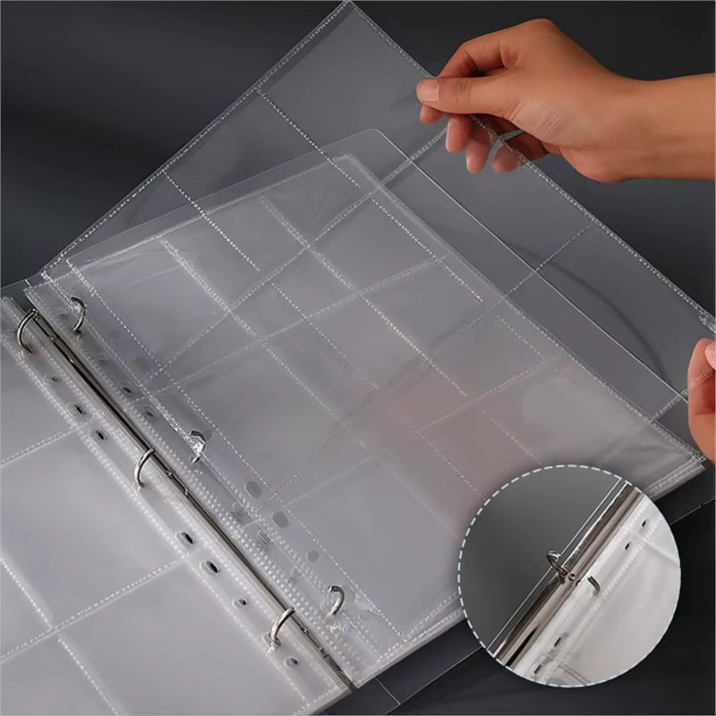 Bandai A4 Foto Binder Hüllen Transparent für Sammelalben und TCG Karten - Bild 2