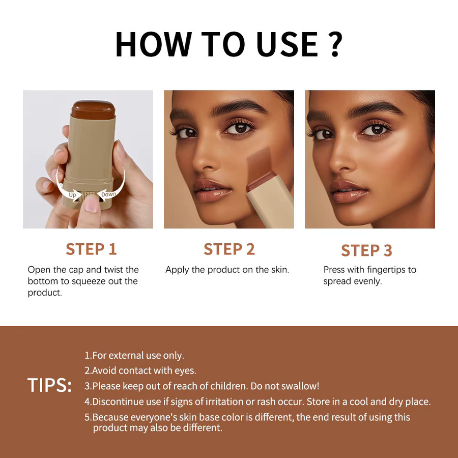 Lakerain Solid Tinted Moisturizing Serum, #04, Unisex - Bild 3