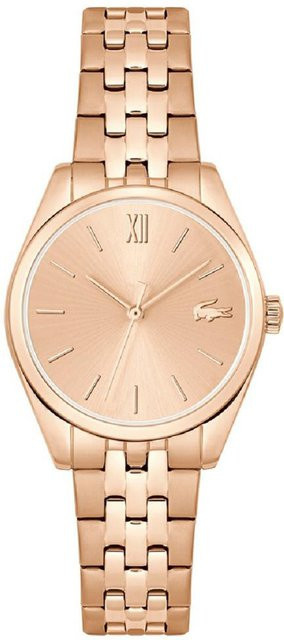 Lacoste Damenuhr, Quarz, Edelstahl, Roségold, 30 mm, 3 ATM - Bild 1