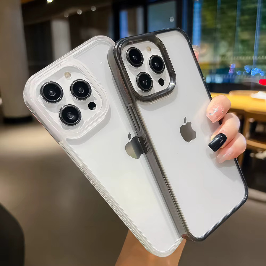 Stoßfeste transparente Silikon-Handyhülle mit Kameraschutz für Apple iPhone 17 Pro Max 16 15 14 13 12 11 - Bild 1