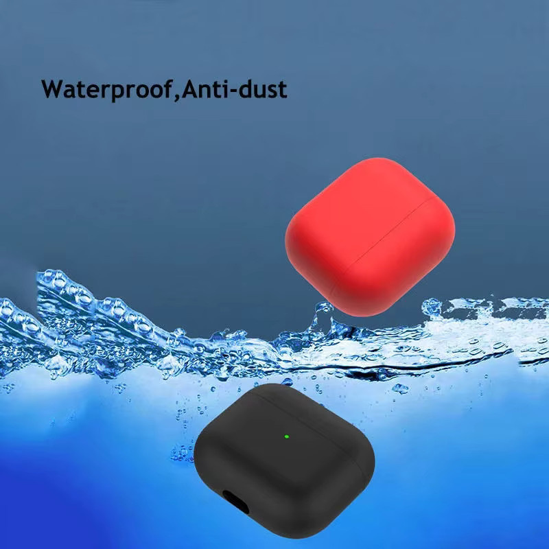 Silikon Schutzhülle für AirPods 3 (2021) in Beige - Bild 3
