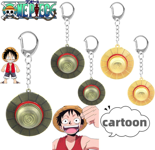ONE PIECE Luffy Schlüsselanhänger, Cartoon-Anhänger - Bild 1