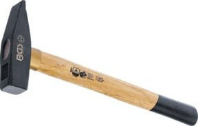 BGS Schlosserhammer mit Holzstiel aus Stahl, 500 g - Bild 1