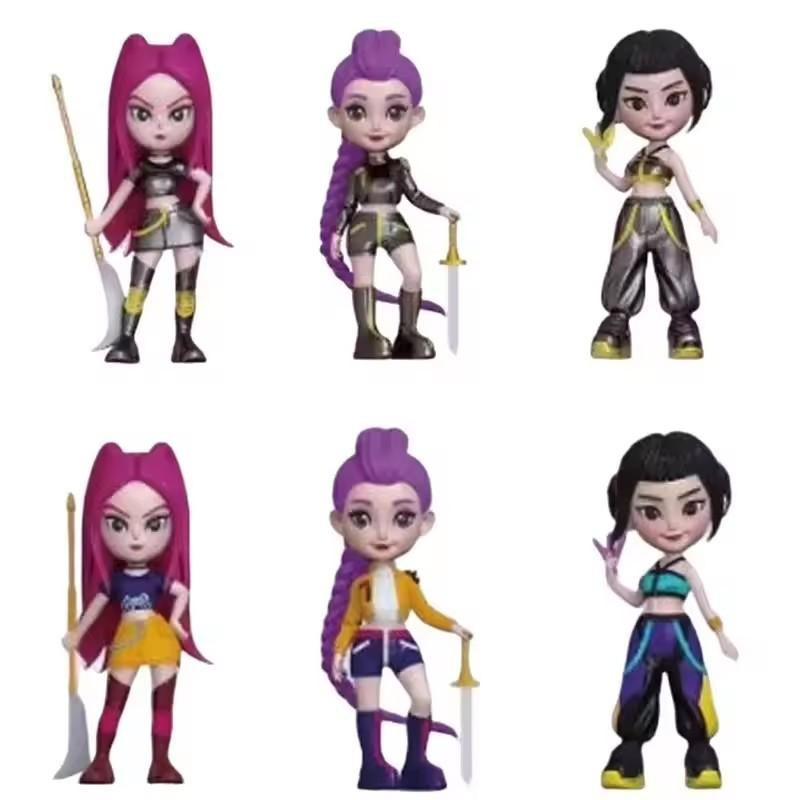 Yiran toy 1 Anime Vinyl Puppe KPop Teufelsjäger Rumi Mira Zoi Charakter Vinyl Maske Überraschungsbox Schmuckstück ab 14 Jahren Bunt / Mehrfarbig - Bild 3