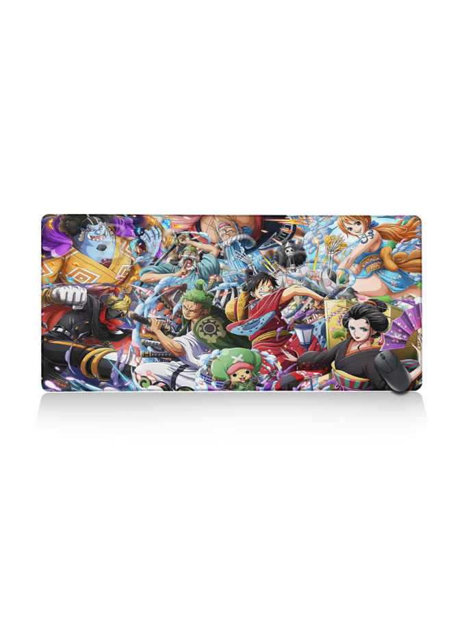 Bandai ONE PIECE Anime Mauspad Luffy Große Schreibtischunterlage in Multicolour - Bild 5