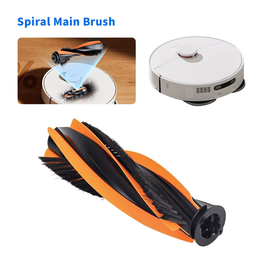 WINDNINJA Ersatz-Bodenreinigungsbürsten für JONR P20 PRO, T5 Pro und Midea V12 Pro Saugroboter Zubehör - Bild 2