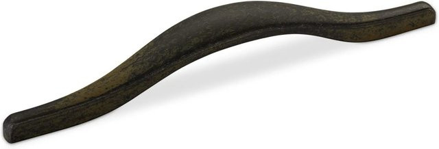 SO-TECH Bügelgriff Ancient Bow in Schwarz Matt im Used Look, Breite: 224 mm - Bild 1