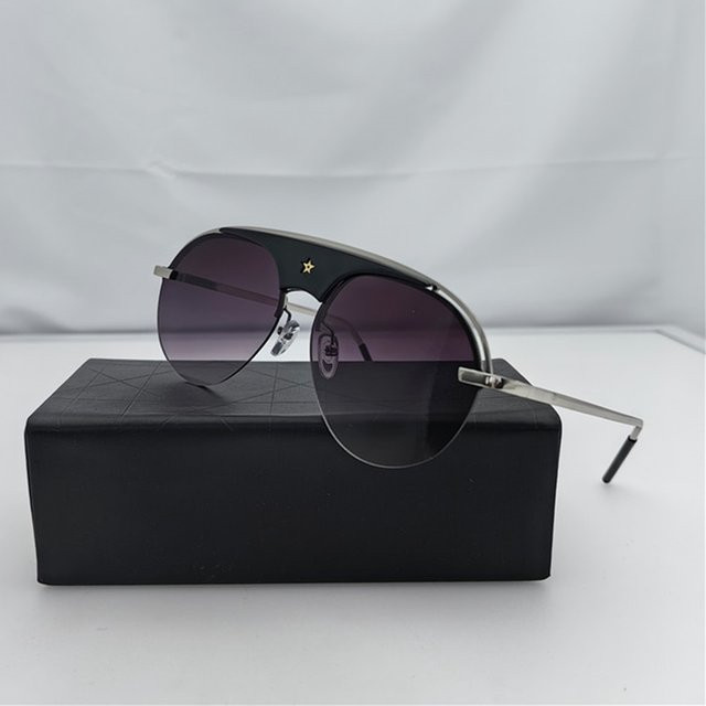 ShangeWFJia Sonnenbrille, Rund, Metall, Unisex - Bild 1