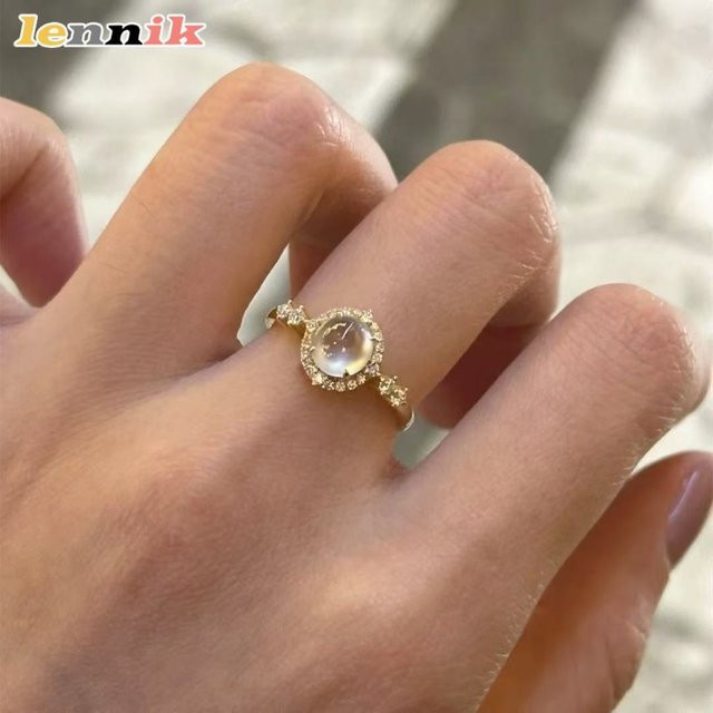 LENNIK Ring, Weiß, Zirkonia, Damen - Bild 1