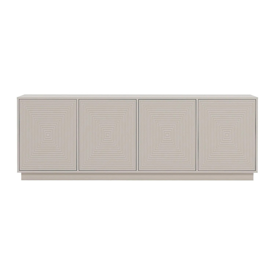 Vente-unique Sideboard Mezulia Modern in Beige mit einer Breite von 199,8 cm - Bild 2