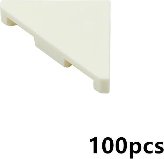 Glatte Fliese 2x2 Dreieckige Bausteine, 100-teiliges Set, ab 3 Jahren - Bild 1