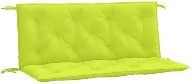 vidaXL Gartenbank-Auflagen 2er-Set Hellgrün aus wasserabweisendem Oxford-Gewebe B/T/H: 120 x 50 x 7 cm - Bild 1