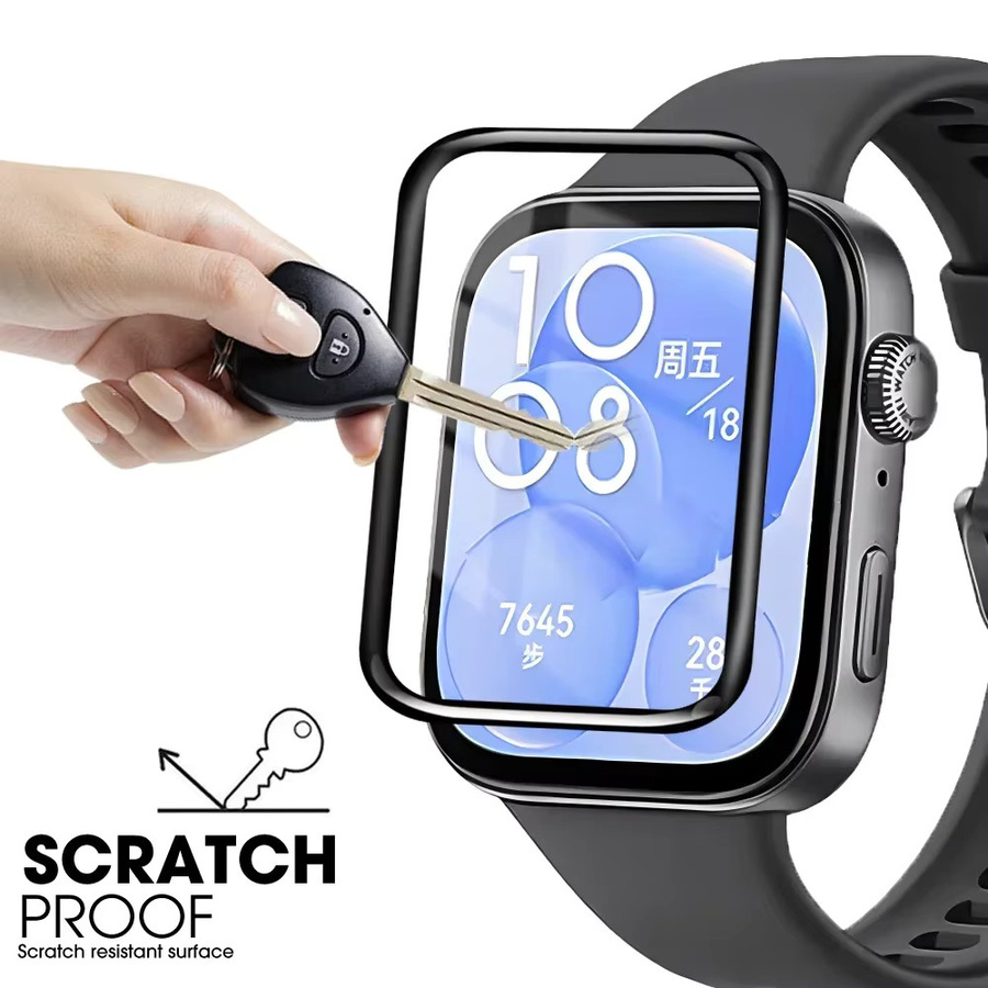 Displayschutzfolie Huawei Watch Fit 3 Fit 4 Fit 5, transparent - Bild 4