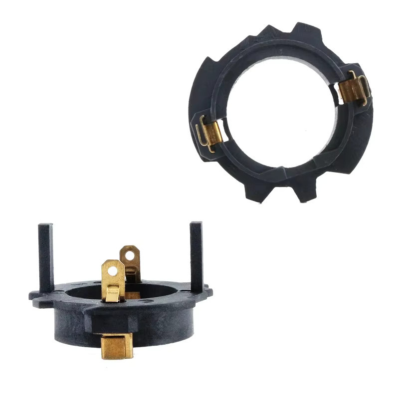 APMATAUTO H7 LED Scheinwerferlampe Adapter Set in Schwarz für Volkswagen Golf 5 und Jetta MK5 - Bild 5