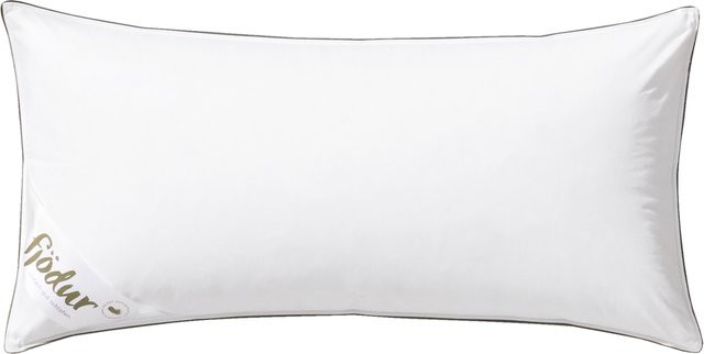 FJÖDUR 3-Kammer-Kopfkissen mit 80% Daunen in Weiß, B/H: 40 x 80 cm - Bild 1