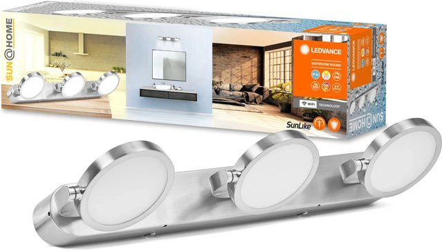 Ledvance Sun@Home Smart+ LED Badezimmerleuchte Silber Durchmesser: 45 cm - Bild 1