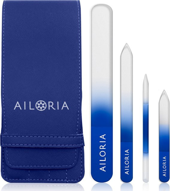 AILORIA Glas-Nagelfeilenset CONTOUR, Unisex - Bild 1