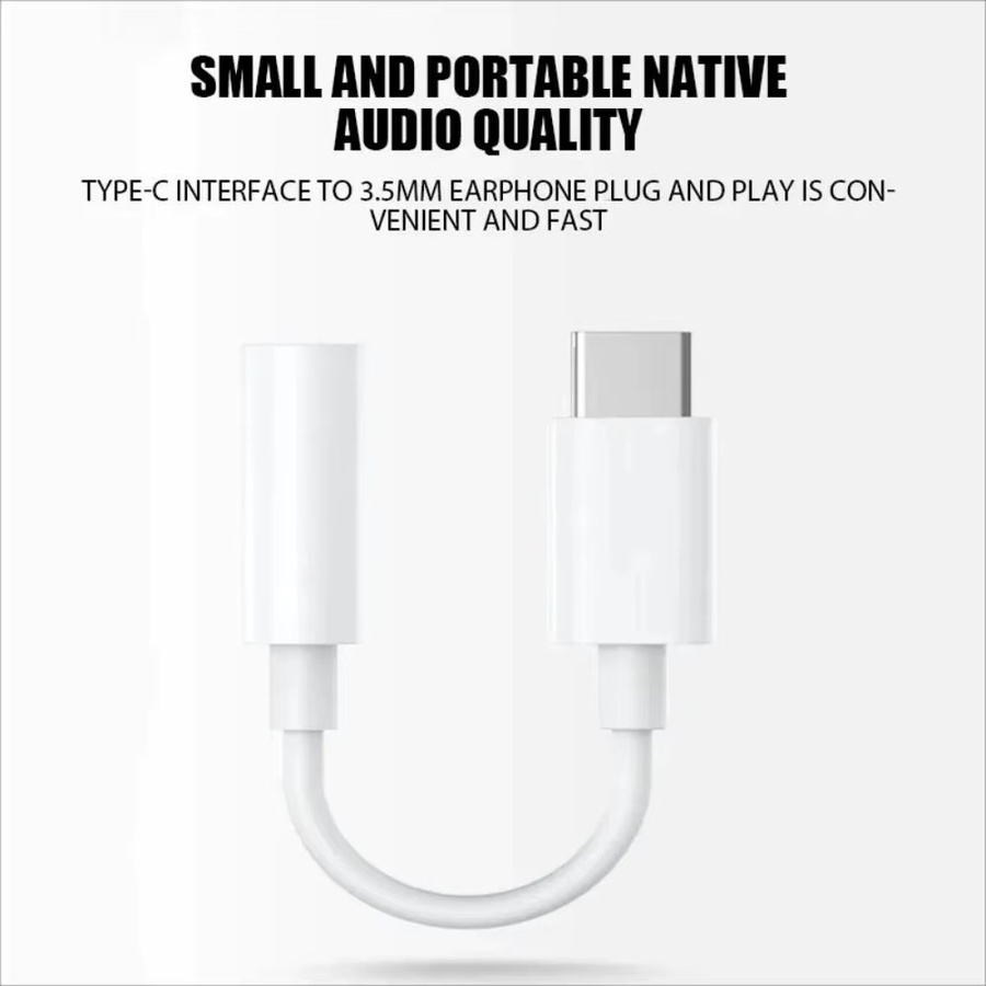 Lightning auf 3,5mm Klinkenadapter für iOS in Weiß für iPhone 14 13 12 11 Pro Max Kopfhörer-Konverter Audio-Adapter - Bild 1