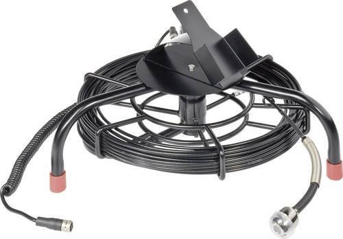 Voltcraft Endoskop-Sonde BS-1000T für Rohrinspektion, Sonden-Ø: 28 mm, Länge: 10 m, Schwarz, Wasserdicht mit LED-Beleuchtung - Bild 1