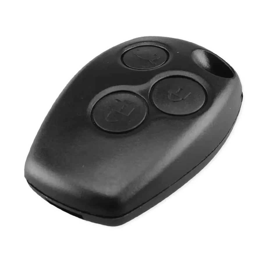 20er Set Keyyou Ersatzgehäuse für Funkschlüssel mit 2 Tasten in Schwarz für Renault und Dacia Modelle wie Megane, Modus, Espace, Laguna, Duster, Logan, Sandero, Fluence, Clio und Kangoo - Bild 2