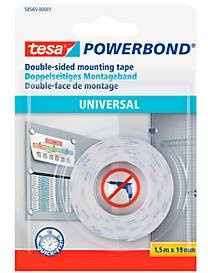 tesa Powerbond Universal doppelseitiges Klebeband transparent - Bild 1