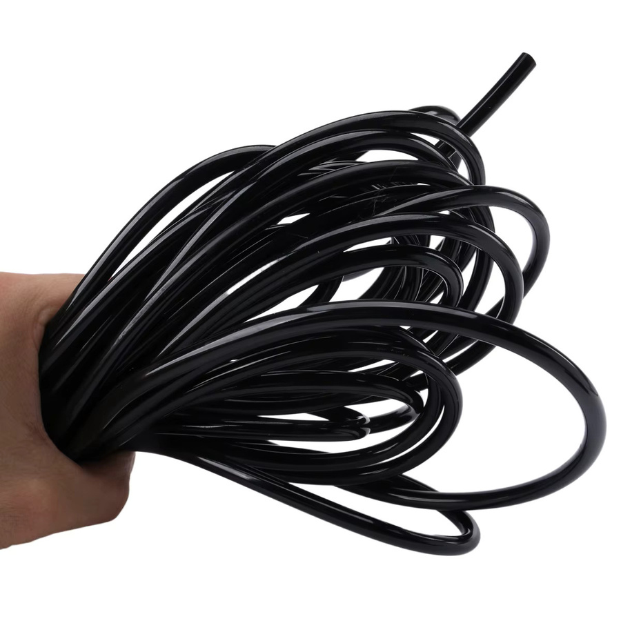 UP-CLOUD Micro-Bewässerungsschlauch aus PVC für Gewächshaus und Blumentöpfe, 4/7mm, Schwarz - Bild 2